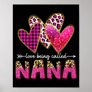 Póster Amo ser llamada nana abuela valentín madres