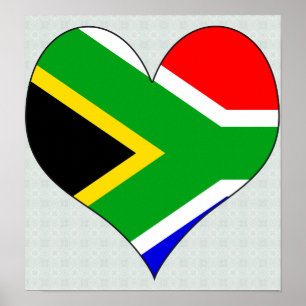 Póster Amo Suráfrica