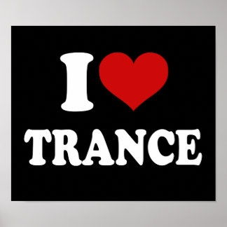 Póster Amo Trance