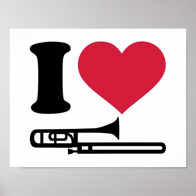 Póster Amo Trombone (Frente)