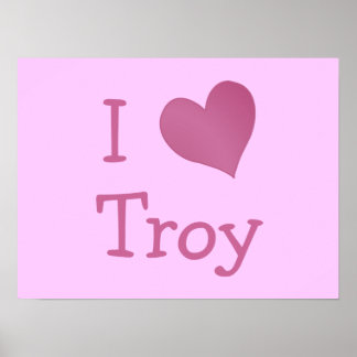 Póster Amo Troy