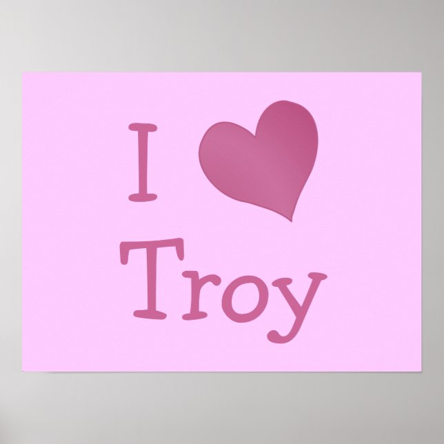 Póster Amo Troy (Frente)