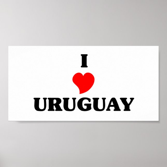 Póster Amo Uruguay (Frente)