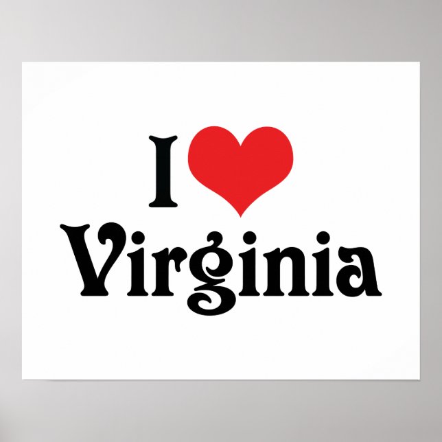 Póster Amo Virginia (Frente)