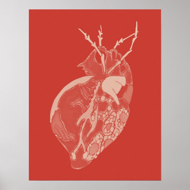 Póster Amoeba Minx: Balo Rojo (Frente)