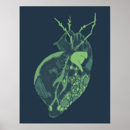 Póster Amoeba Minx: Mildew Hue