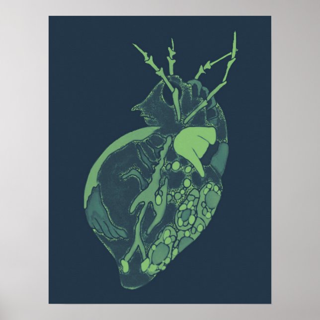 Póster Amoeba Minx: Mildew Hue (Frente)