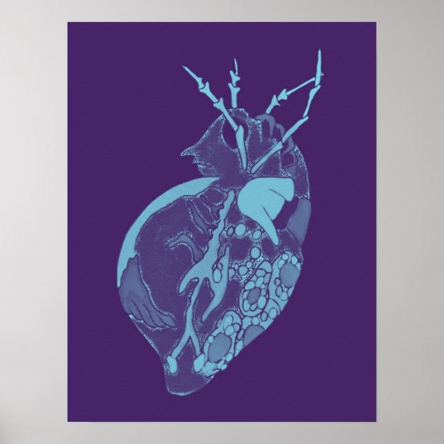 Póster Amoeba Minx: Océano profundo (Frente)