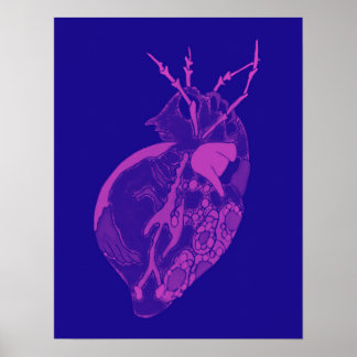 Póster Amoeba Minx: Pétalos de orquídeas