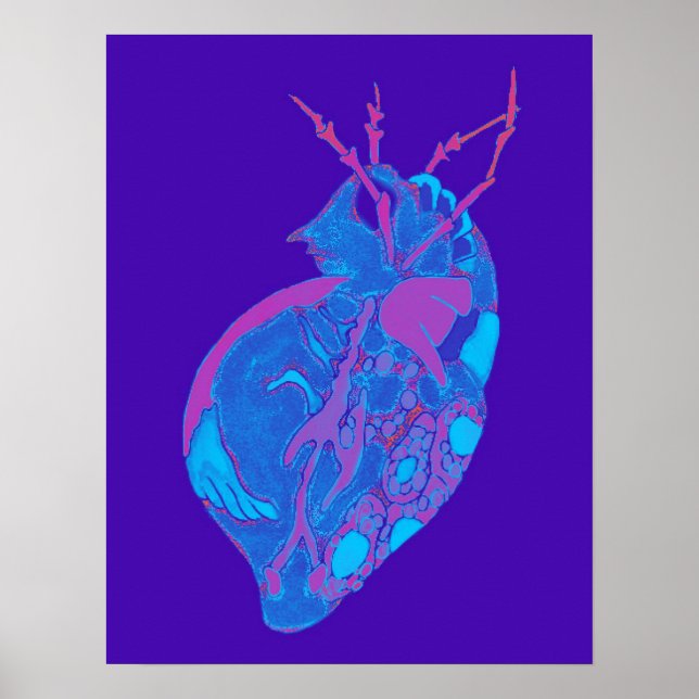 Póster Amoeba Minx: Shockwave Blues (Frente)