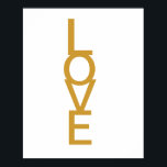 PÓSTER AMOR<br><div class="desc">AMOR POSTER 16X 20 AMABLE POR SUS PAREDES</div>
