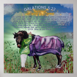 Póster AMOR #1 FRUTAJE DE DIOS Espíritu Santo