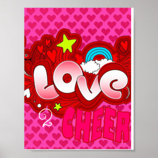 PÓSTER AMOR 2 POSTER DE CHEER