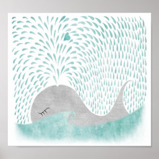 Póster Amor a la ballena