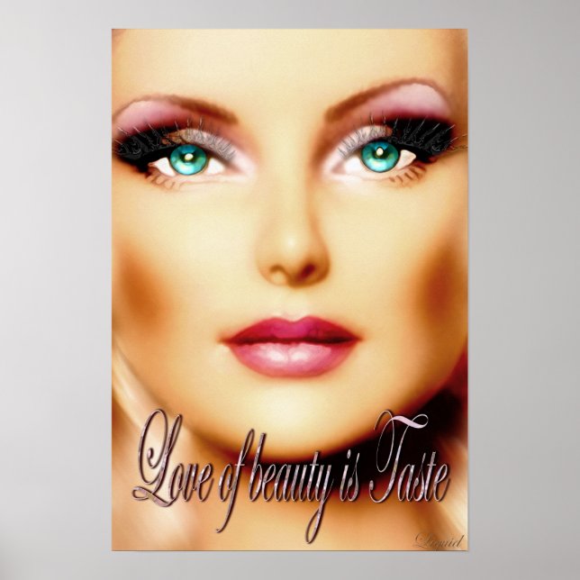 Póster Amor a la belleza (Poster) (Frente)