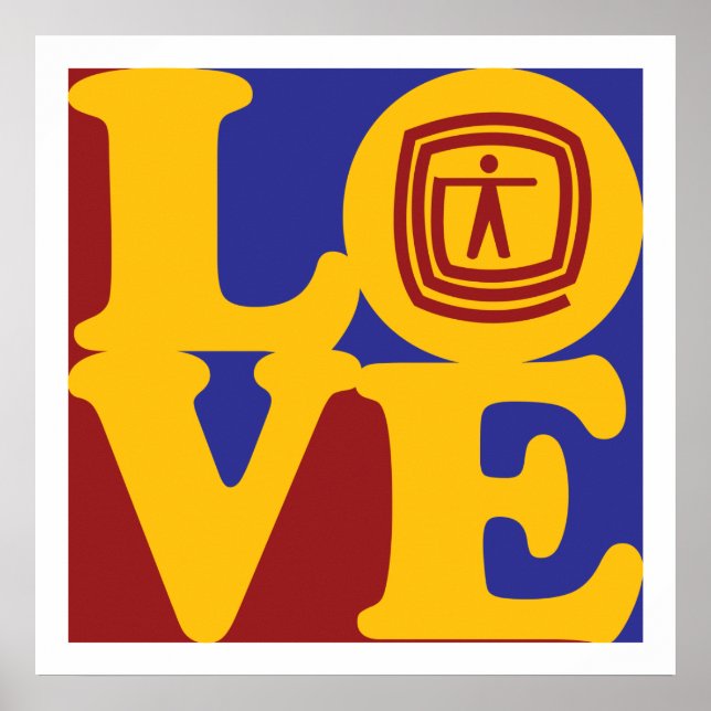 Póster Amor a la terapia ocupacional (Frente)