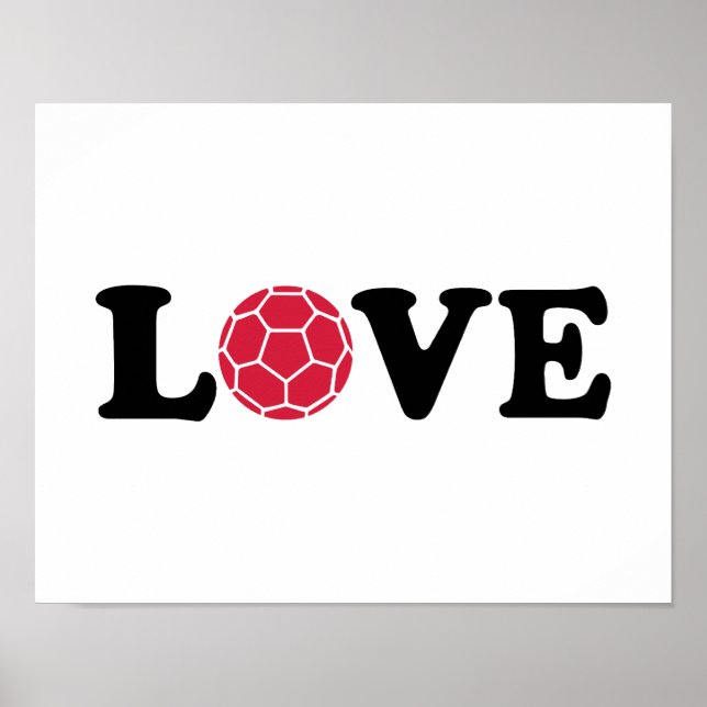Póster Amor al balonmano (Frente)