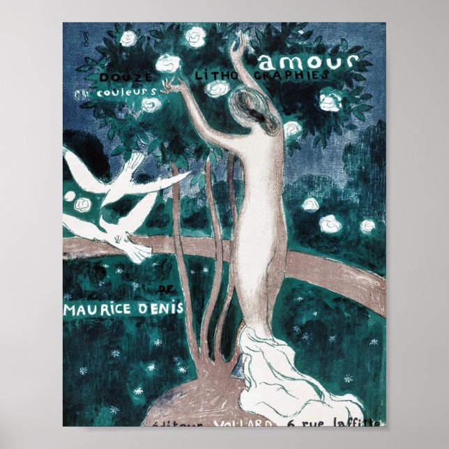 Póster Amor (Amor), Maurice Denis (Frente)