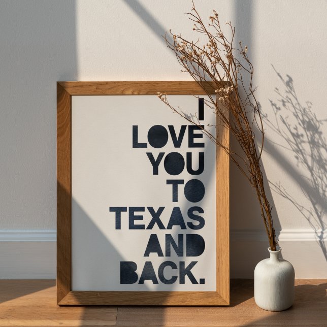 Póster Amor Azul Marino de Texas y de vuelta (Subido por el creador)