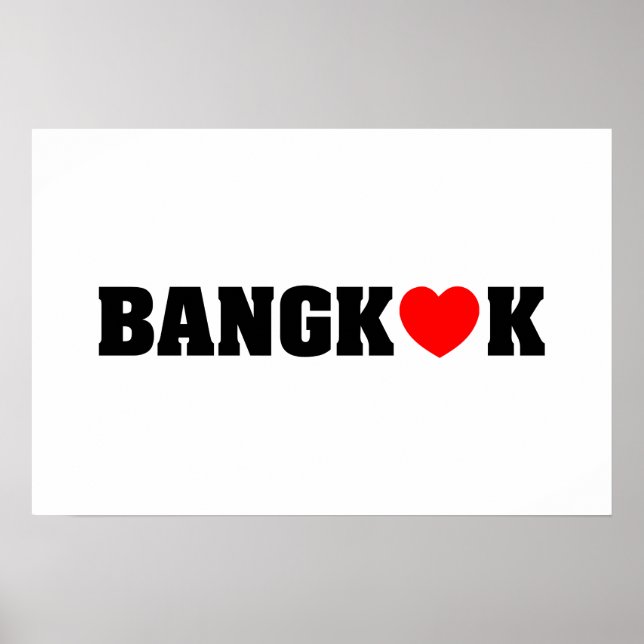 PÓSTER AMOR BANGKOK (Frente)