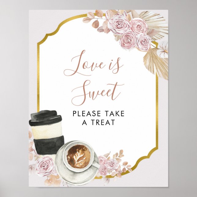 Póster Amor Boho está preparándose Fiesta de Despedida de (Frente)