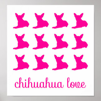Póster Amor Chihuahua