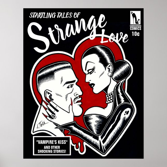 Póster Amor/Cobertura extraños (Frente)
