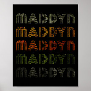 Póster Amor Corazón Maddyn Tee Grunge Estilo Vintage Negr