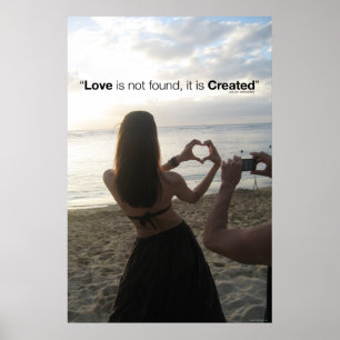 Póster Amor creado