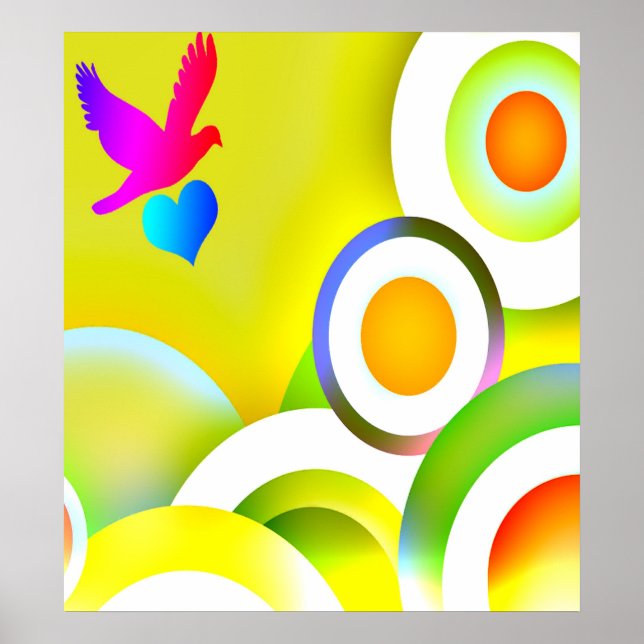 Póster amor de arco iris (Frente)