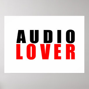 Póster Amor de audio