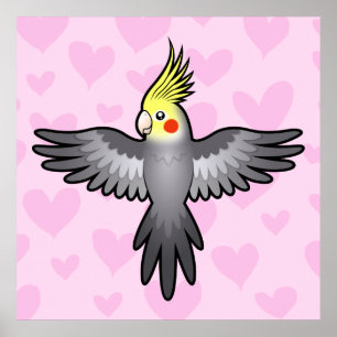 Póster Amor de Cacatúa