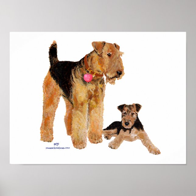 Póster Amor de Cachorro San Valentín (Frente)