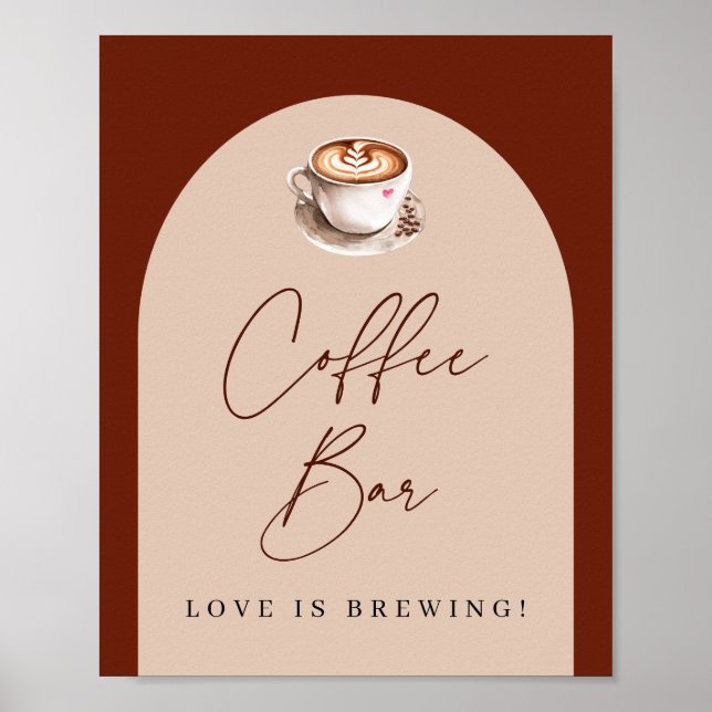 Póster Amor de Café está en ebullición Despedida de solte (Frente)