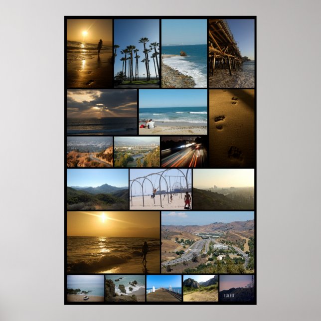 Póster Amor de California (Frente)