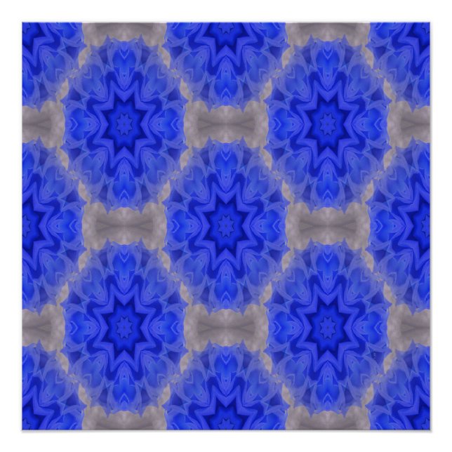 Póster Amor de encaje azul... (Anverso)