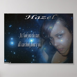 Póster amor de hazaña