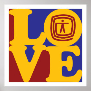 Póster Amor de la terapia profesional