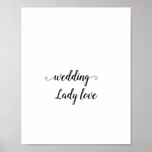 Póster Amor de las damas