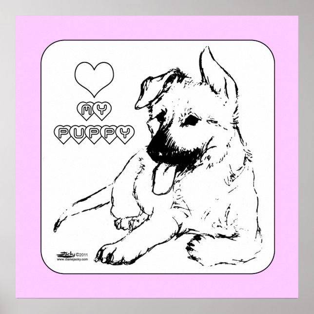 Póster Amor de las putas (Frente)