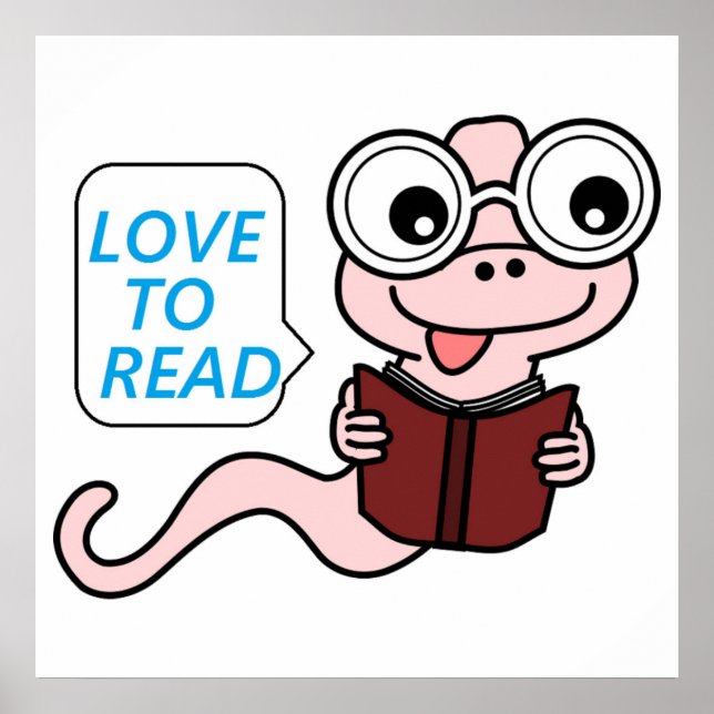 PÓSTER "AMOR DE LEER" (Frente)