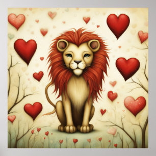 Póster Amor de león 2