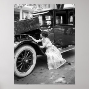 Póster Amor de mi coche viejo, los años 20