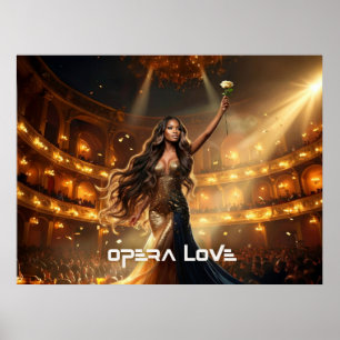 PÓSTER AMOR DE ÓPERA - DIVA