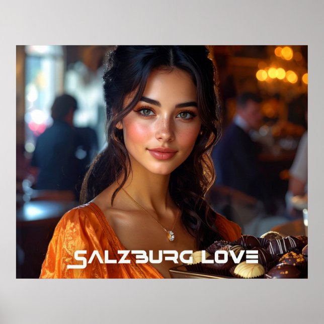 PÓSTER AMOR DE SALZBURGO - AMOR DESDE AUSTRIA (Frente)
