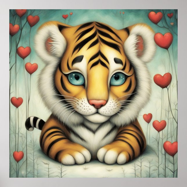 Póster Amor de tigre 2 (Frente)