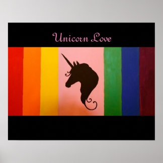 Póster Amor de Unicornio