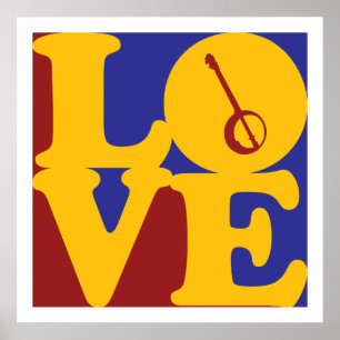 Póster Amor del banjo