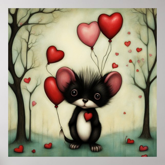 Póster Amor del zorrillo 2 (Frente)