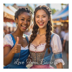Póster Amor Desde Baviera